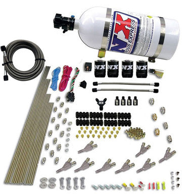 Nitrous Express 8 Cyl EFI Gasoline Nozzle Jet Pack (200-500 HP) - 800000EFIJP