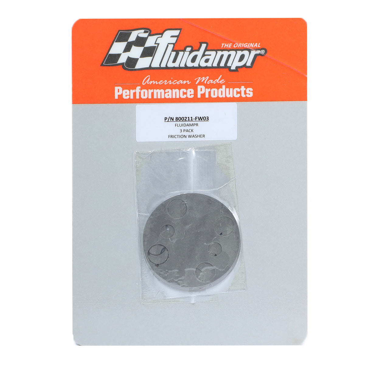 Fluidampr Ford Powerstroke 6.4 Harmonic Balancer Friction Washer - 3pc - 800211-FW03
