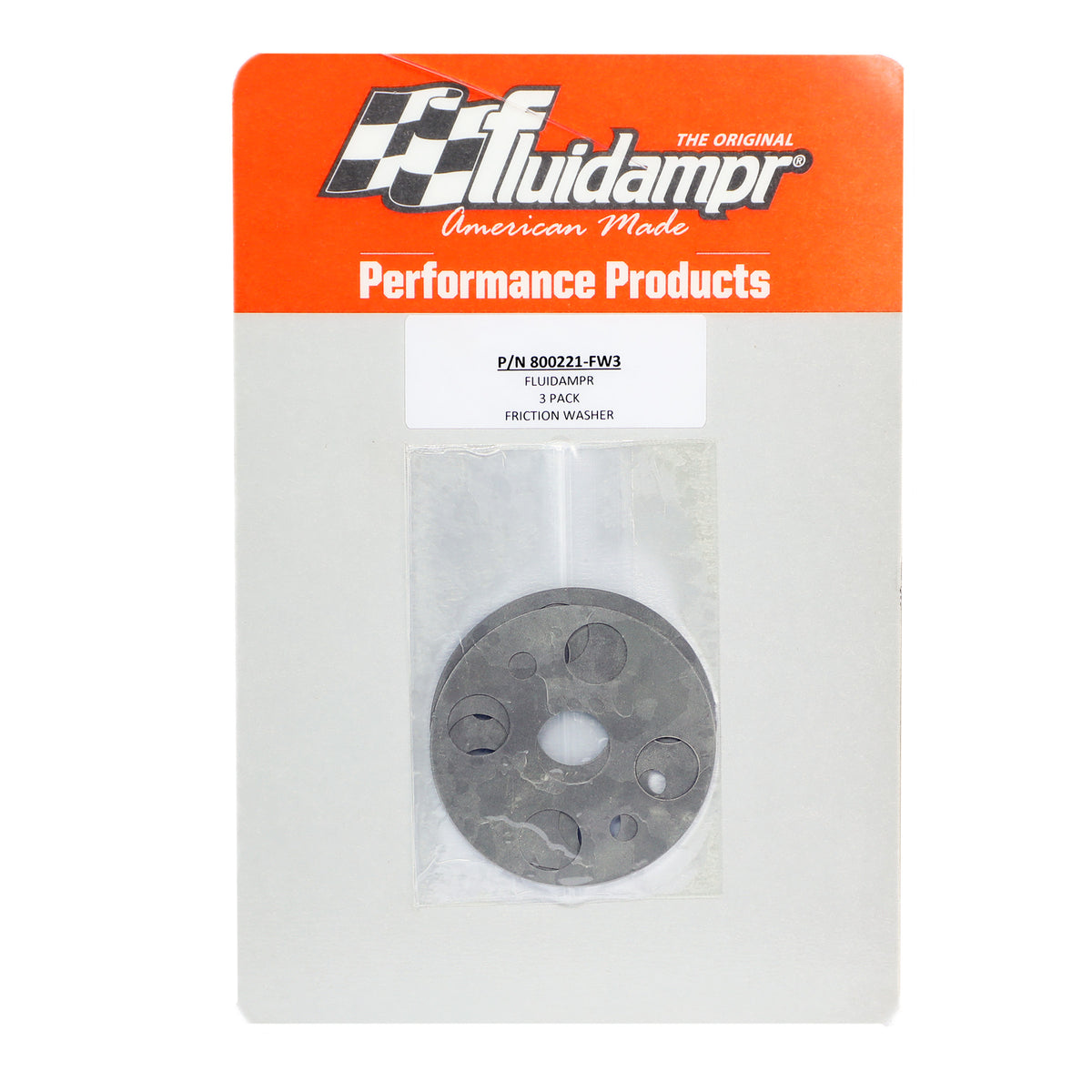 Fluidampr Ford Powerstroke 6.7L Harmonic Balancer Friction Washer - 3pc - 800221-FW03