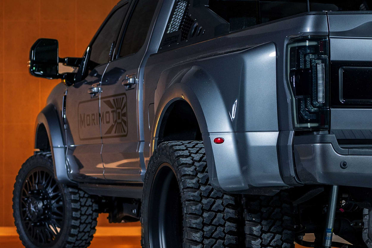Morimoto - XB LED Tail Lights: Ford Super Duty (17-22) (Pair / Smoked) - LF350