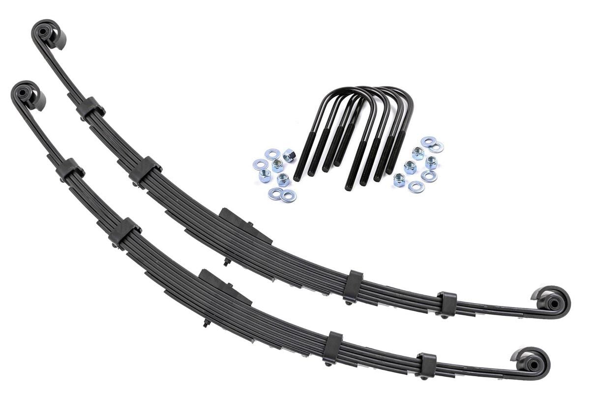 Rough Country - Rear Leaf Springs- 2.5" Lift - Pair - Jeep CJ5/CJ7 5 4WD (1955-1975) - 8006Kit