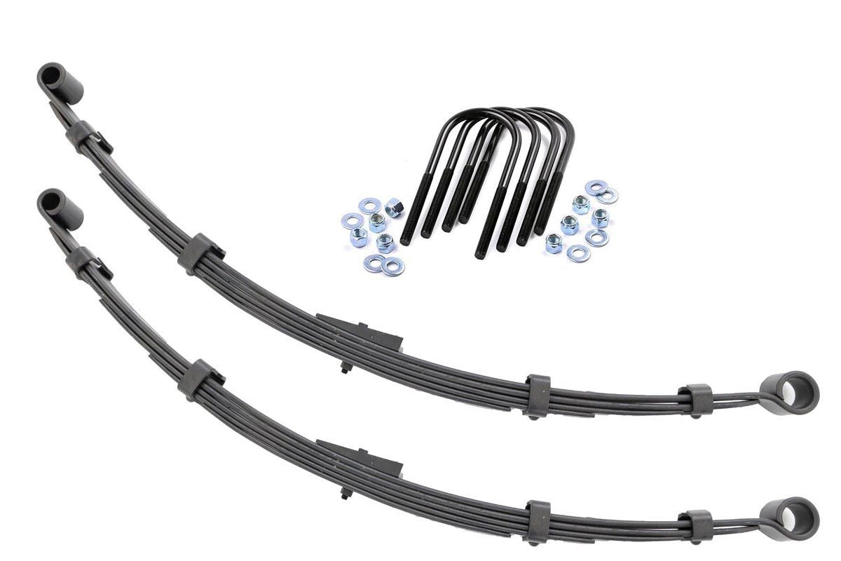 Rough Country - Rear Leaf Springs- 2.5" Lift - Pair - Jeep CJ5/CJ7 5 4WD (1976-1983) - 8008Kit