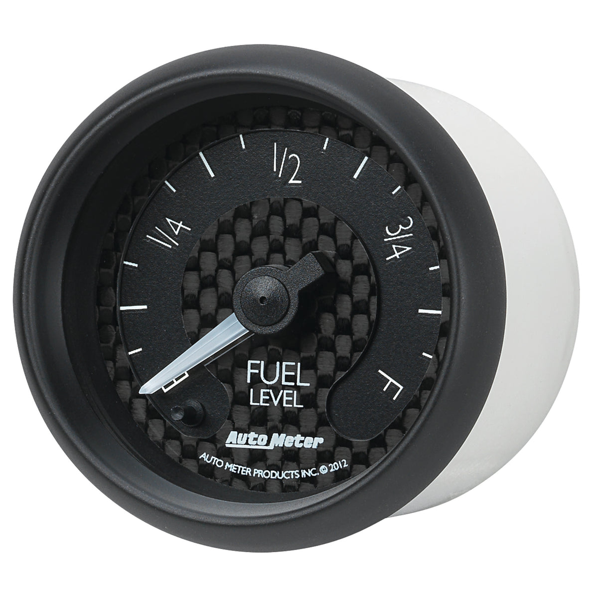 Autometer GT Series 52mm Full Sweep Electronic 0-280 ohm Fuel Level Programmable Empty-Full Range - 8010
