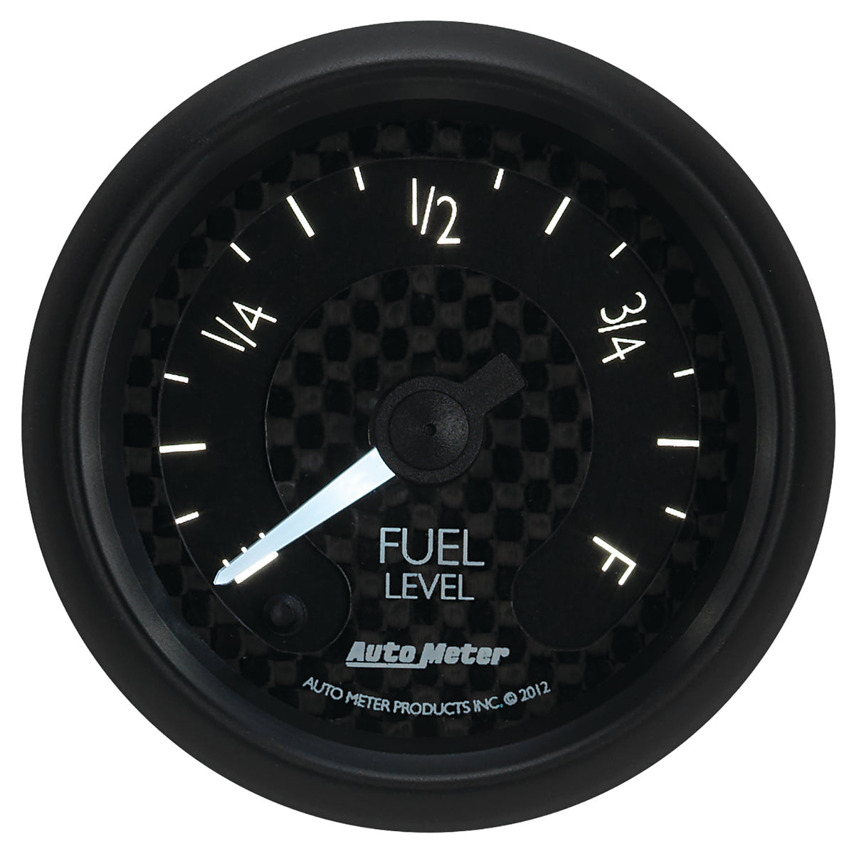 Autometer GT Series 52mm Full Sweep Electronic 0-280 ohm Fuel Level Programmable Empty-Full Range - 8010