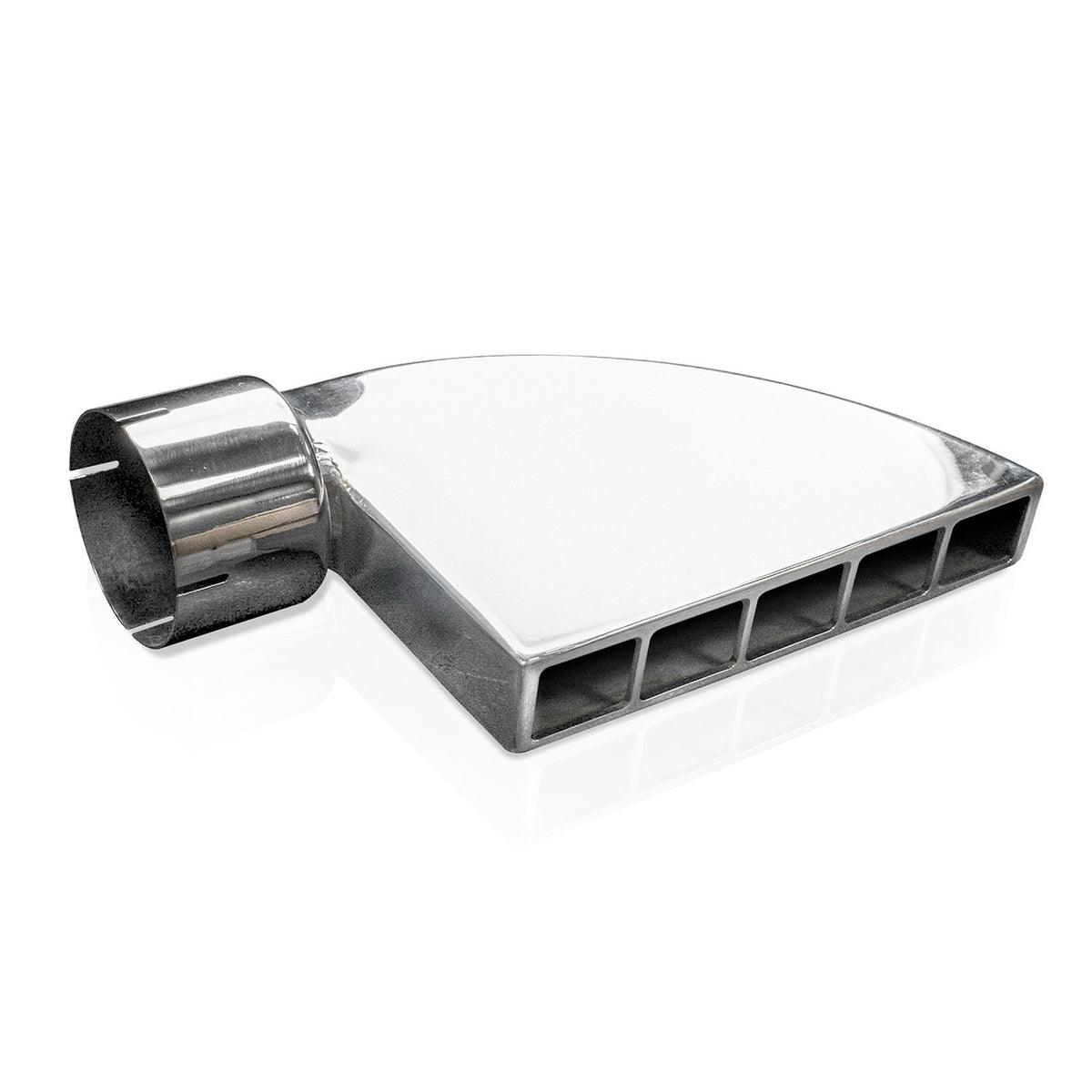 Stainless Works - Boxxter Style Polished Exhaust Tip 304 Stainless Steel - 811250-WG