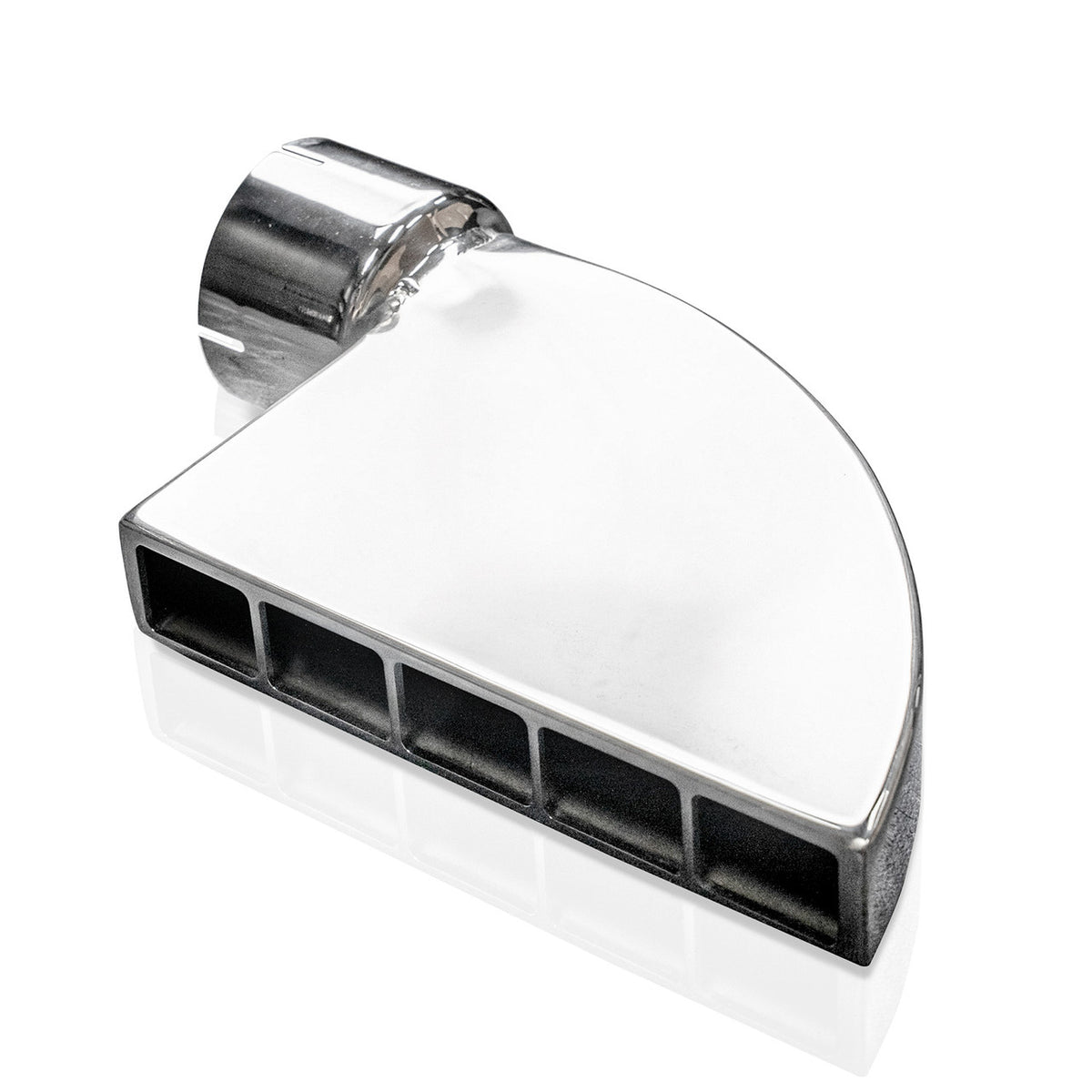 Stainless Works - Boxxter Style Polished Exhaust Tip 304 Stainless Steel - 811250-WG
