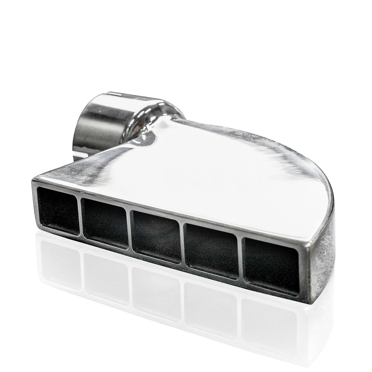 Stainless Works - Boxxter Style Polished Exhaust Tip 304 Stainless Steel - 811250-WG