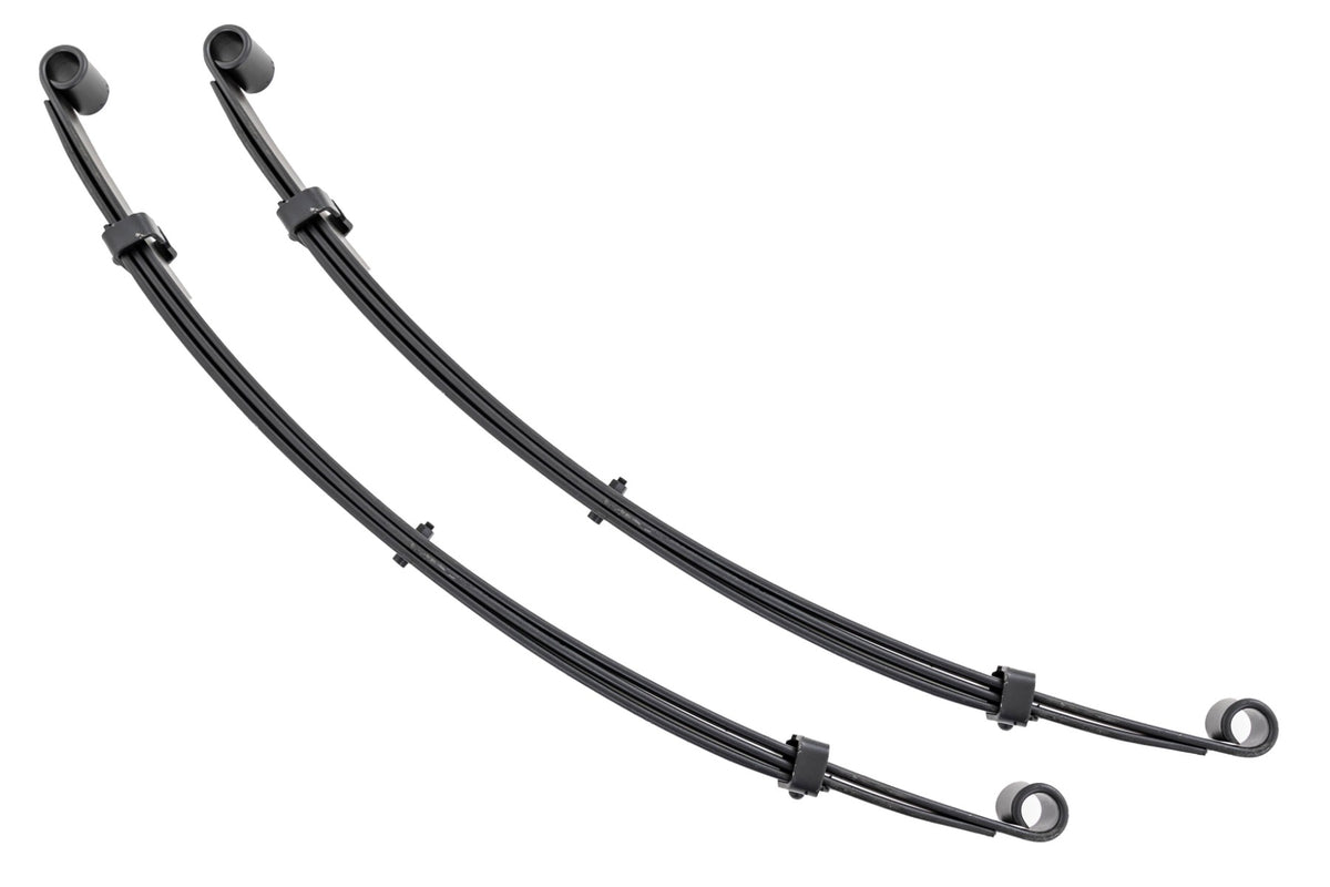 Rough Country - Front Leaf Springs - 3" Lift - Pair - Toyota Truck 4WD (1979-1985) - 8022Kit