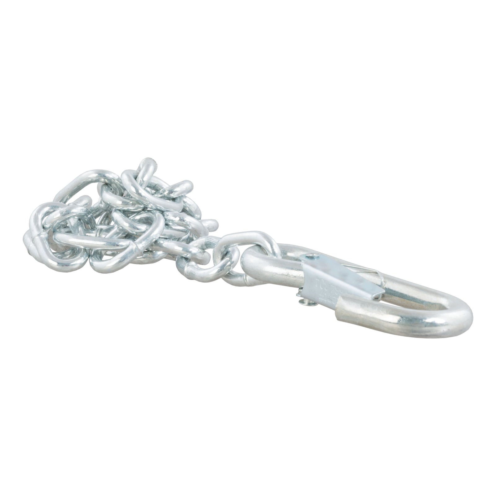 CURT 80312 27-Inch Trailer Safety Chain with 3/8-In Snap Hook, 2,000 lbs Break Strength
