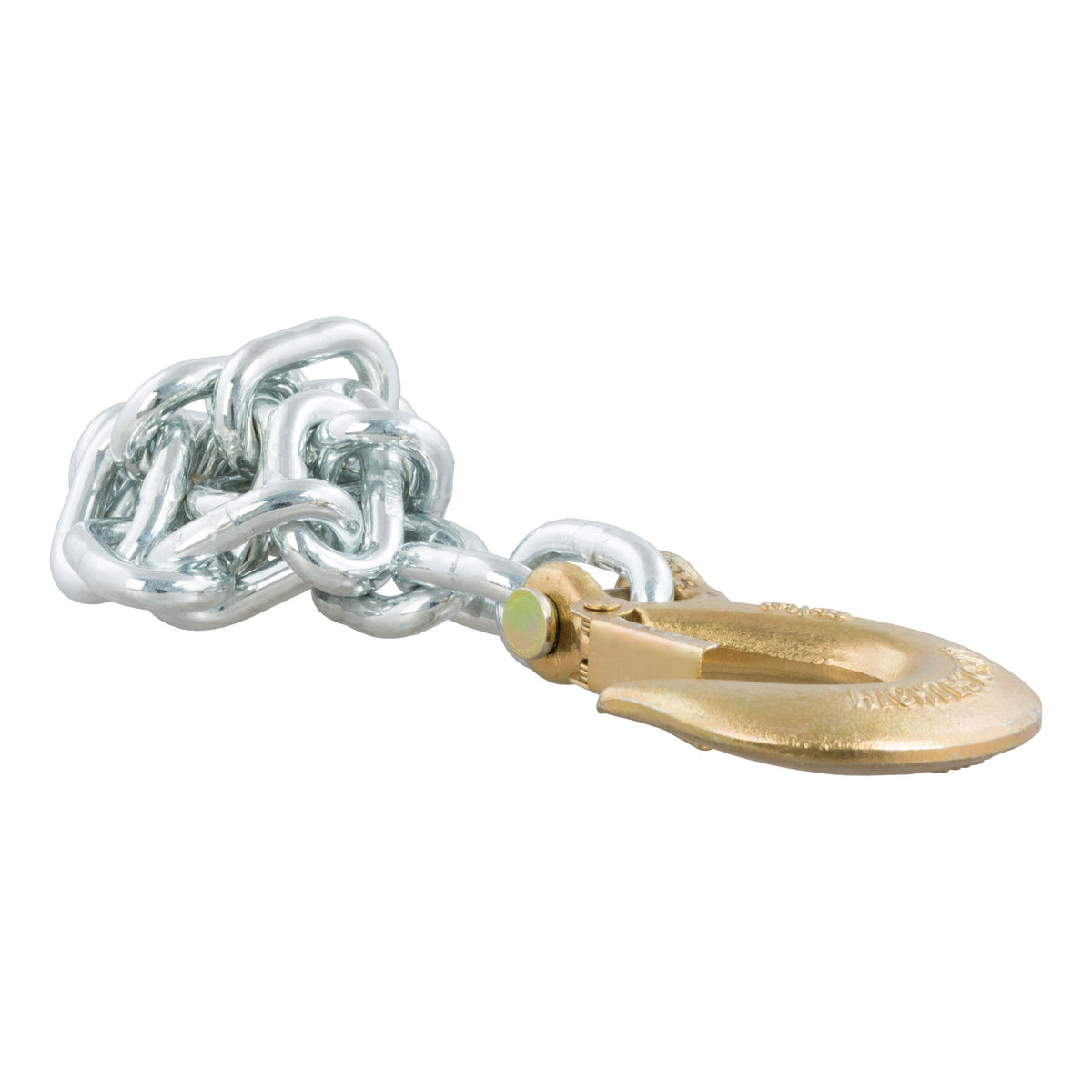 CURT 80315 35-Inch Trailer Safety Chain with 3/8-In Clevis Snap Hook, 16,200 lbs Break Strength
