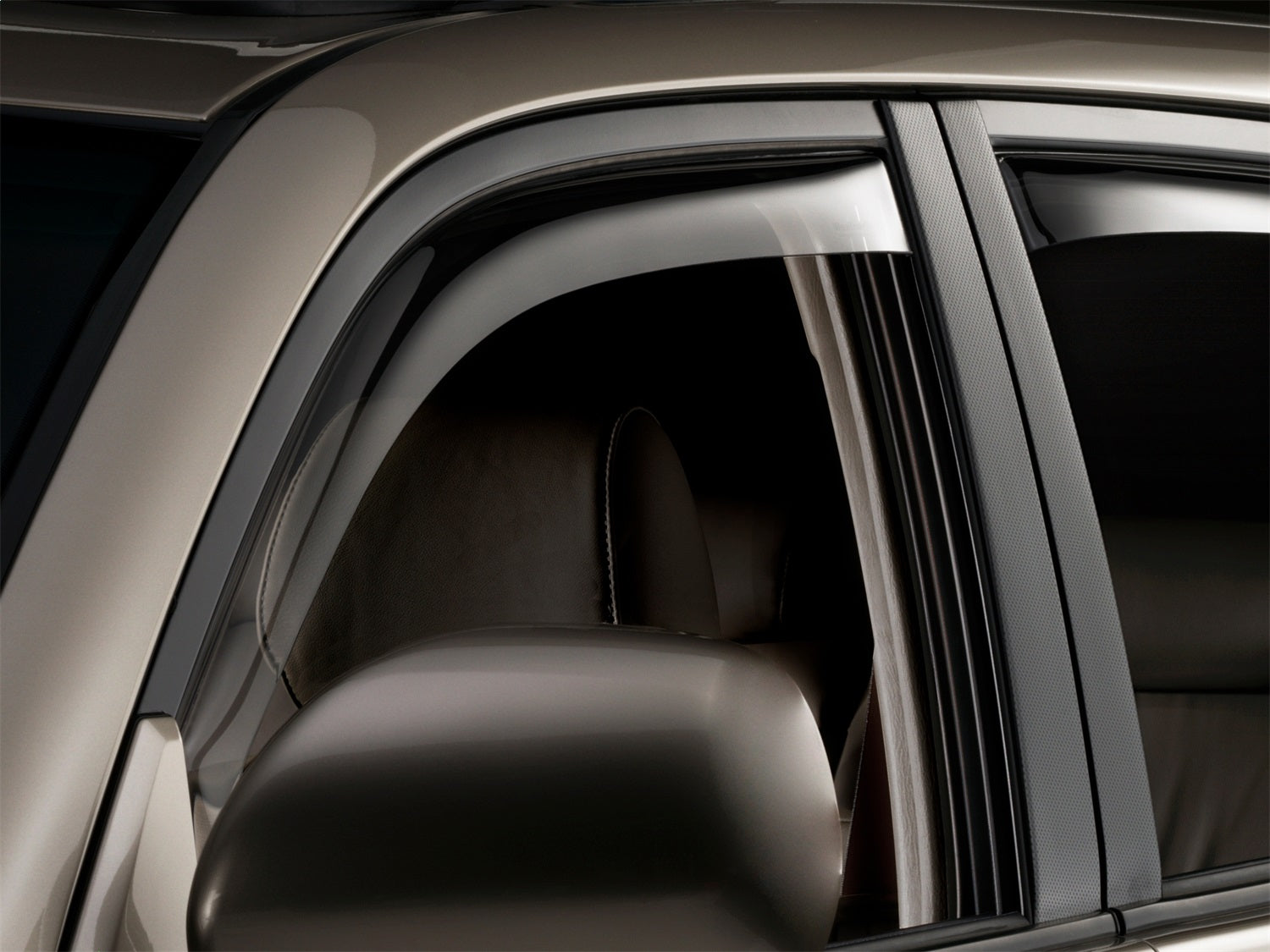 Weathertech - Side Window Deflector - Front Dark Tint 03-09 Toyota 4Runner - 80317IM