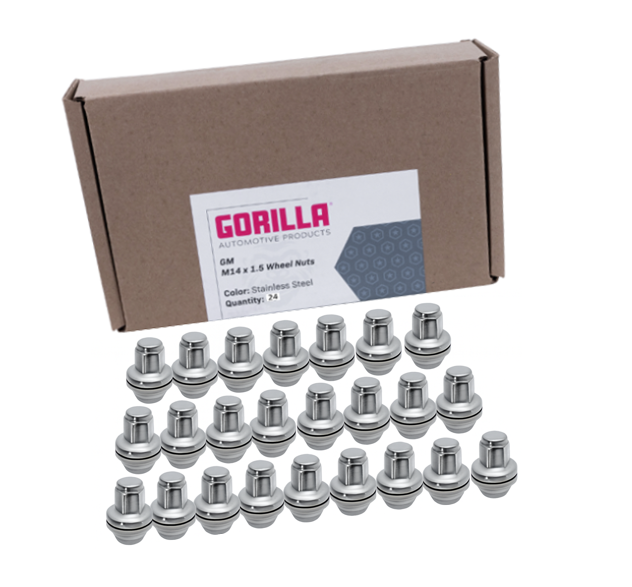 Gorilla Automotive - OE Mag 21mm Hex 14-1.50-ss-24qty - 73148TXXSS-24