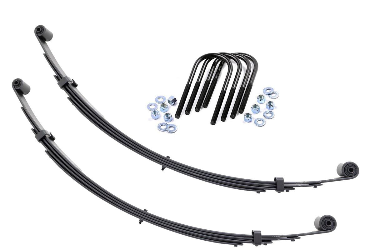 Rough Country - Rear Leaf Springs - 3" Lift - Pair - Ford Explorer 4WD (1991-1994) - 8032Kit
