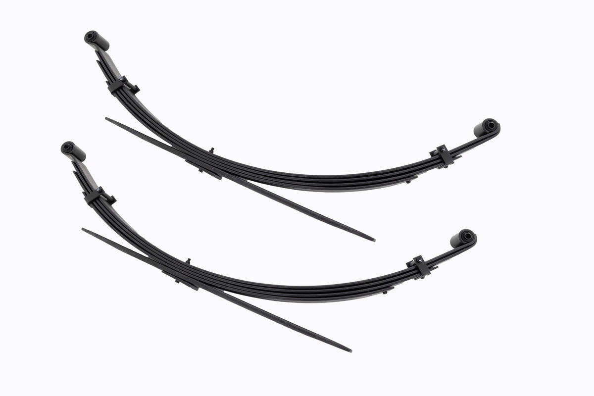 Rough Country - Rear Leaf Springs - 4" Lift - Pair - Ford Bronco (78-79)/F-250 (77-79) - 8033Kit