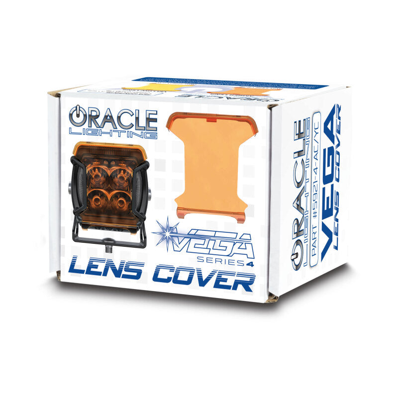Oracle 40W Series 4 Yellow VEGA Series Lens Covers (Snap Fit) - 5921-4-YC