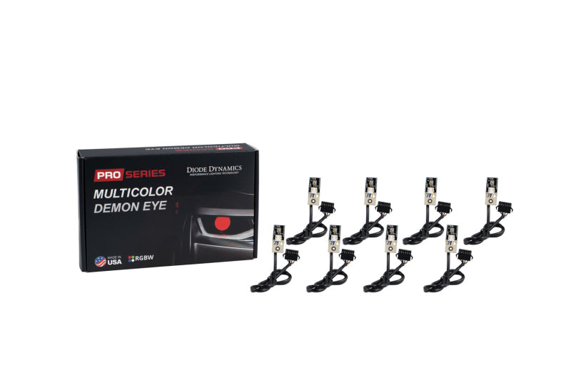 Diode Dynamics Quad Pro-Series Quad Mutlicolor Demon Eye Set - DD2299