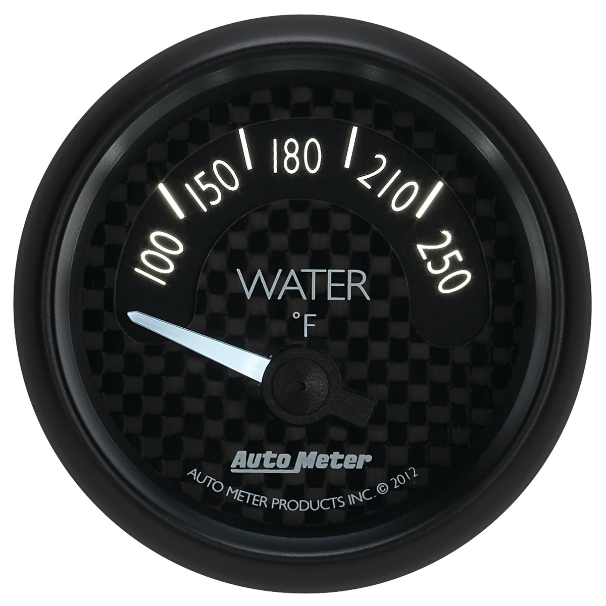 Autometer GT Series 52mm Short Sweep Electronic 100-250 Deg F Water Temperature - 8037