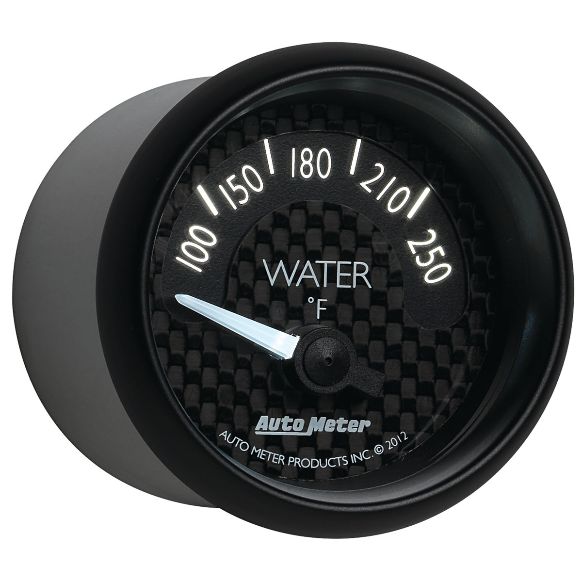 Autometer GT Series 52mm Short Sweep Electronic 100-250 Deg F Water Temperature - 8037