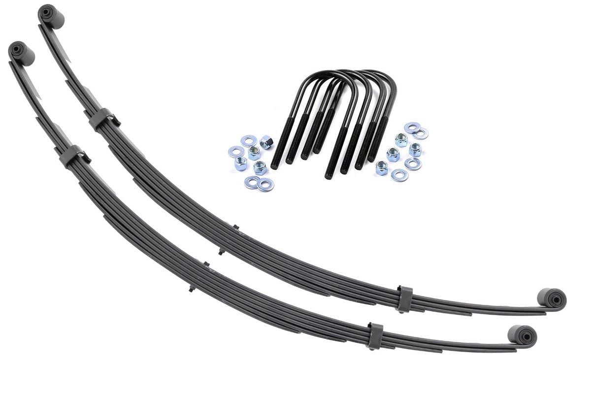 Rough Country - Rear Leaf Springs - 2.5" Lift - Pair - International Scout II 4WD (1971-1980) - 8040Kit