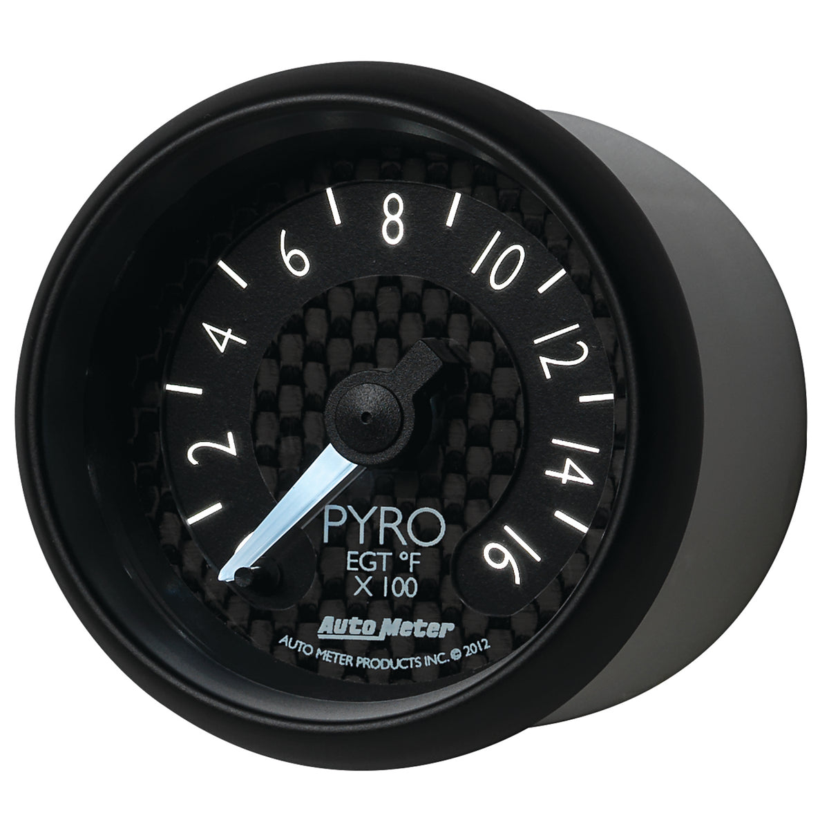 Autometer GT Series 52mm Full Sweep Electronic 0-1600 Deg F EGT/Pyrometer Gauge - 8044