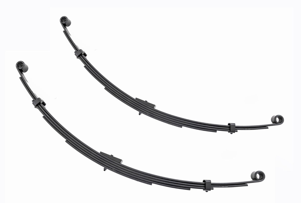 Rough Country - Rear Leaf Springs - 4" Lift - Pair - International Scout II 4WD (1971-1980) - 8046Kit
