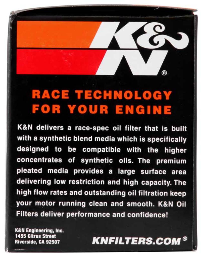 K&N Buell 2.563in OD x 2.969in H Oil Filter - KN-177
