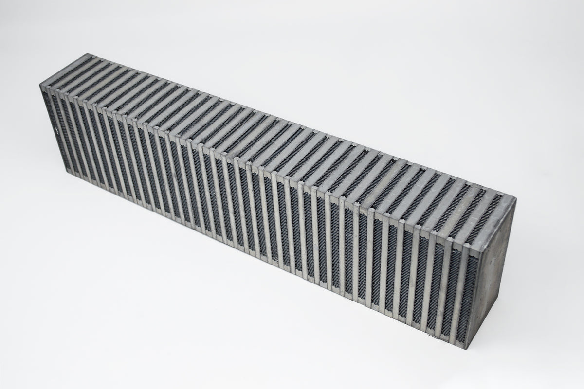 CSF High Performance Bar & Plate Intercooler Core (Vetical Flow) - 24in L x 6in H x 3.5in W - 8053