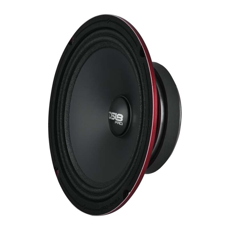 DS18 8 250 Watts RMS 4ohm Mid-Range Shallow - PRO-SM8.4 - side view