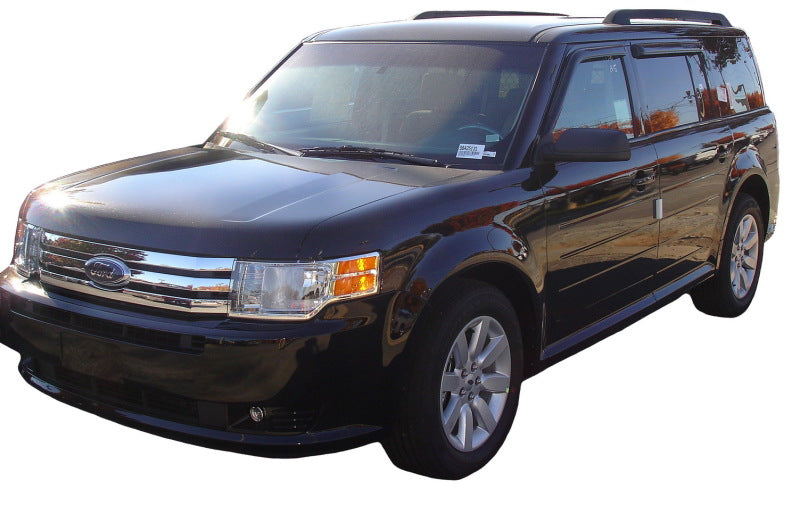 AVS 09-18 Ford Flex Ventvisor Outside Mount Window Deflectors 4pc - Smoke - 94079