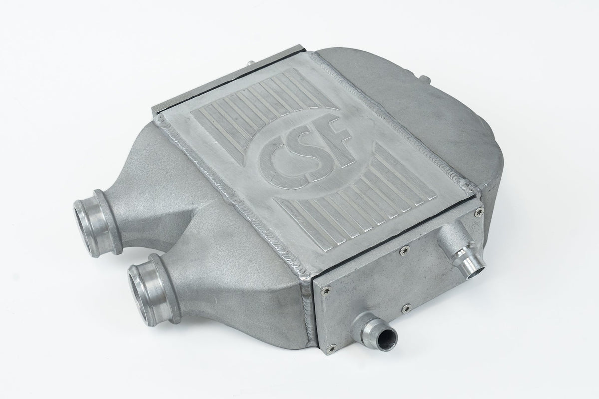 CSF 2014+ BMW M3/M4 (F8X) Top Mount Charge-Air-Cooler - Heat Dispersion Thermal Grey - 8082TG