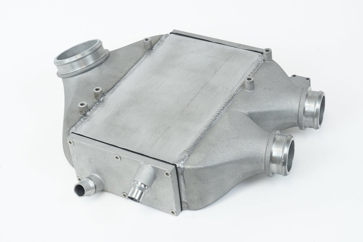 CSF 2014+ BMW M3/M4 (F8X) Top Mount Charge-Air-Cooler - Heat Dispersion Thermal Grey - 8082TG