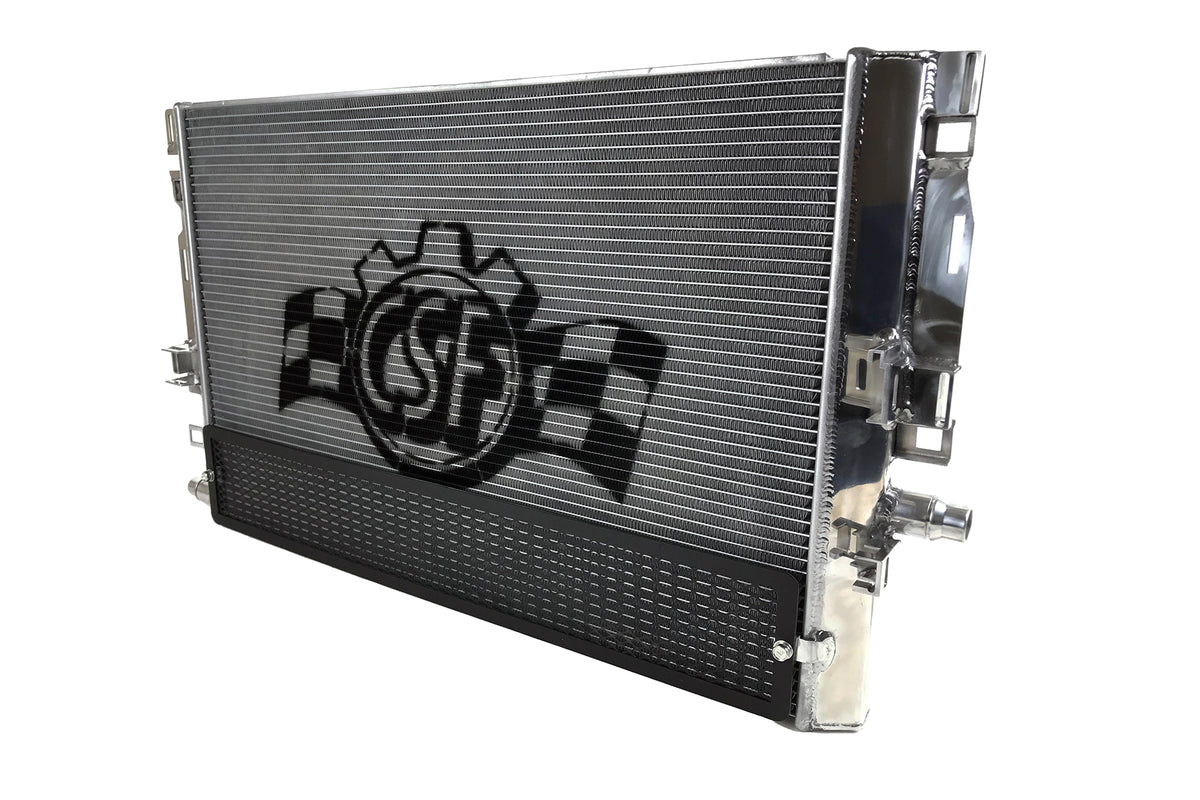 CSF 2015+ Mercedes Benz C63 AMG (W205) Front Mount Heat Exchanger w/Rock Guard - 8088