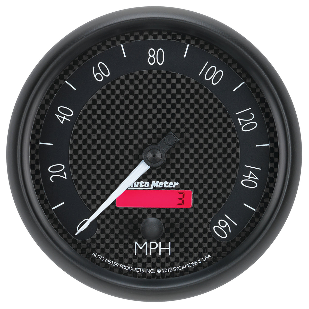 Autometer GT Series 5in In Dash 0-160 MPH Electronic Programmable Speedometer - 8089