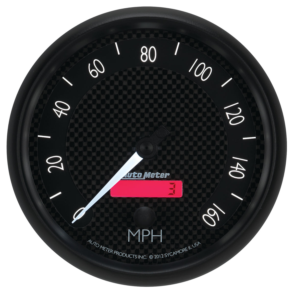 Autometer GT Series 5in In Dash 0-160 MPH Electronic Programmable Speedometer - 8089