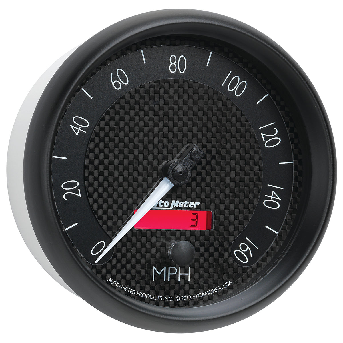 Autometer GT Series 5in In Dash 0-160 MPH Electronic Programmable Speedometer - 8089