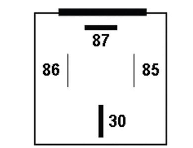 Hella Relay Mini Power Iso 4 Pole 12V Spst Res Bkt - 007793041