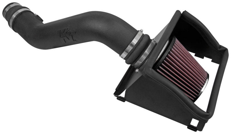 K&N 2016 Ford F-150 3.5L Aircharger Performance Intake - 63-2596 for 2015-2017 Ford F 150 - front view