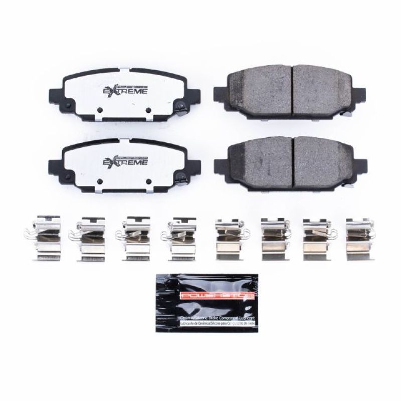 Power Stop 18-19 Jeep Wrangler Rear Z36 Truck & Tow Brake Pads w/Hardware - Z36-6005