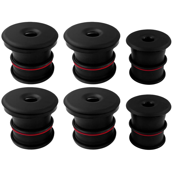 S&B Body Mount Kit for 1999-2003 Ford Super Duty Reg. & Ext. Cab 5.4L, 6.8L, 7.3L - 81-1004 by S&B - front view