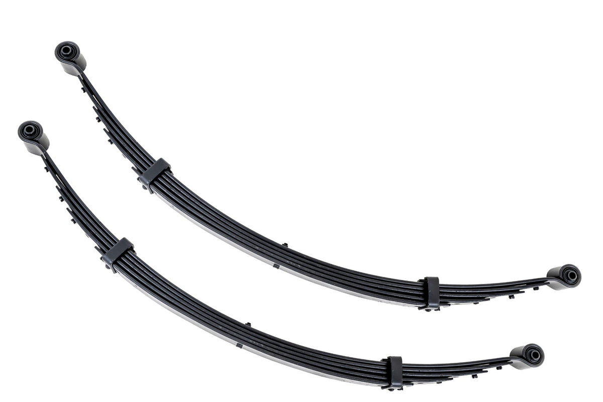 Rough Country - Rear 52 Inch Leaf Springs - 2" Lift - Pair - Chevy/GMC C10/K10 Truck & SUV/K5 Blazer (69-91) - 8100Kit