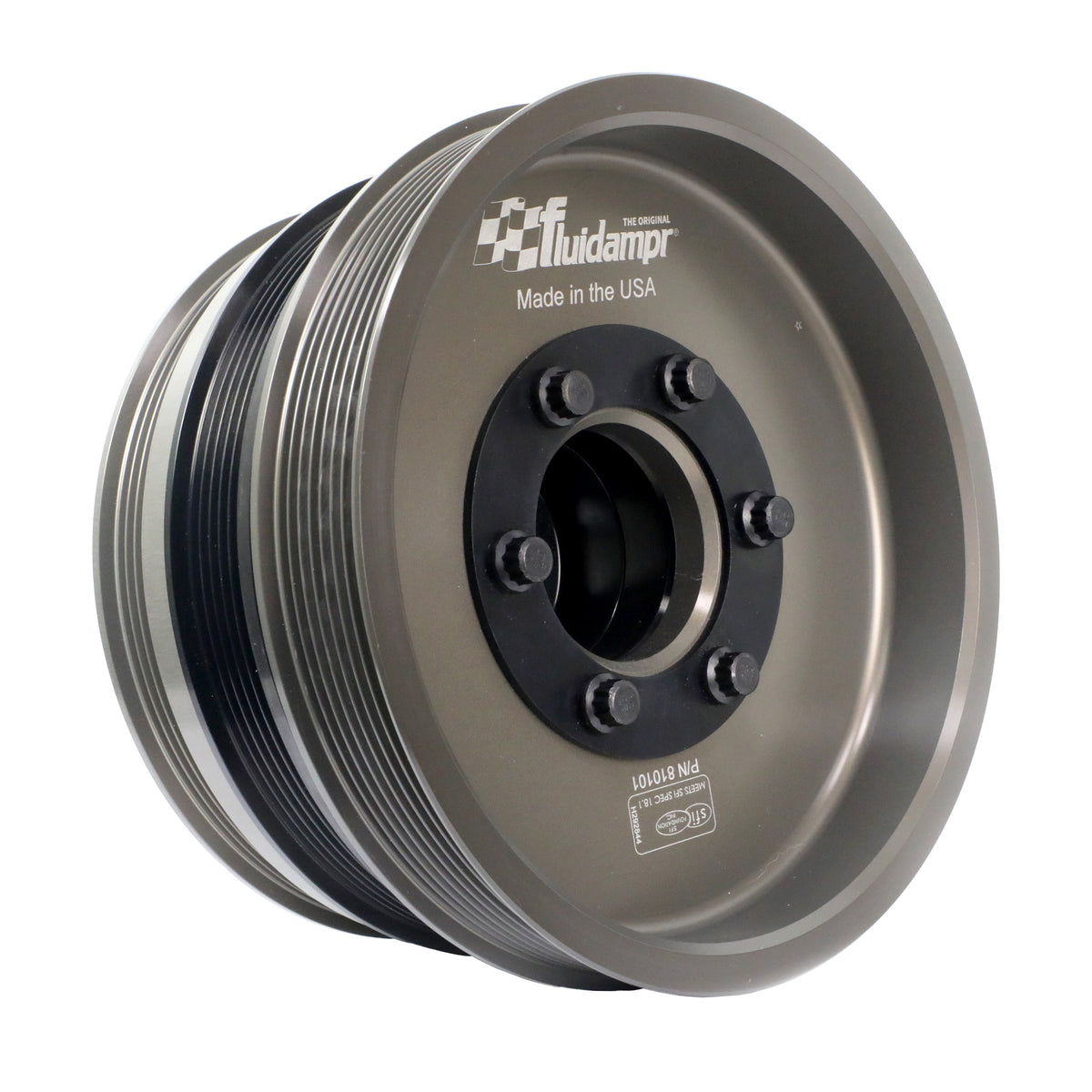 Fluidampr 12-15 Chevrolet Camaro ZL1 6.2L LSA Supercharged Steel Internally Balanced Damper - 810101