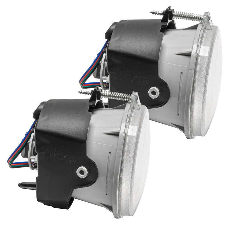 Oracle Jeep Grand Cherokee 05-10 Pre-Assembled Fog Halo Kit - Blue SEE WARRANTY - 7069-002
