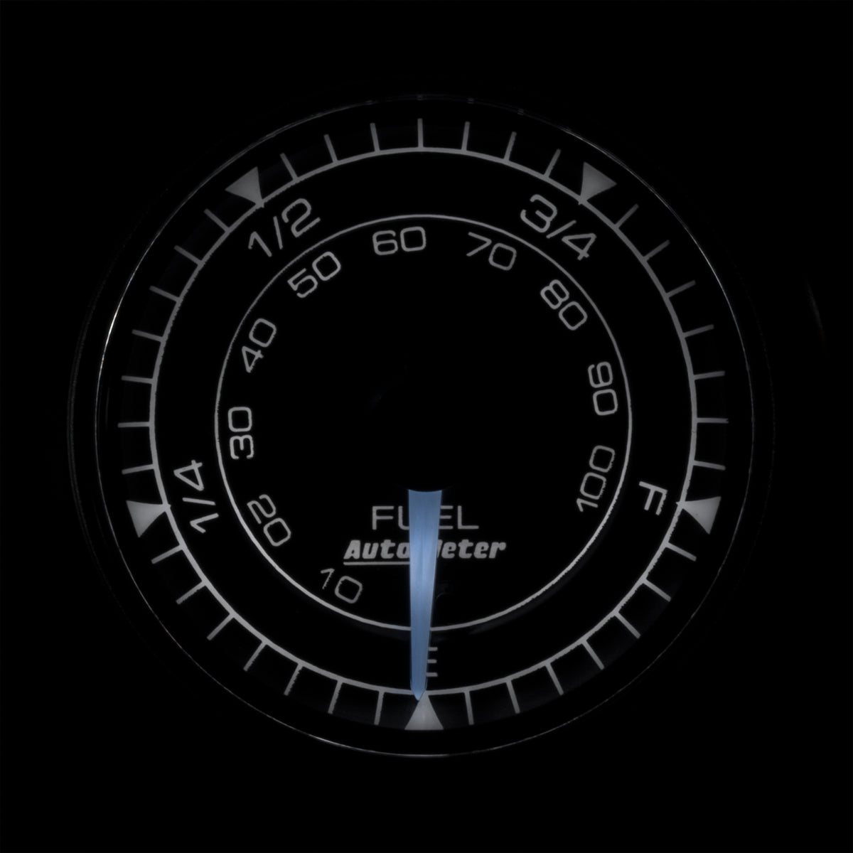 Autometer Chrono 2-1/16in 0-280 Ohm Programmable Fuel Level Gauge - 8110