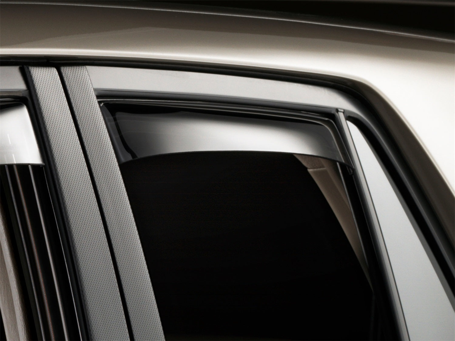 Weathertech - Side Window Deflector - Rear Dark Tint 03-09 Toyota 4Runner - 81317IM
