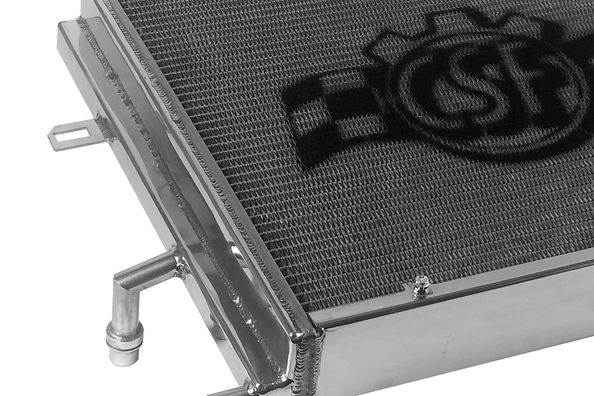 CSF BMW B58/B48 Front Mount Triple-Pass Heat Exchanger w/Rock Guard - 8131