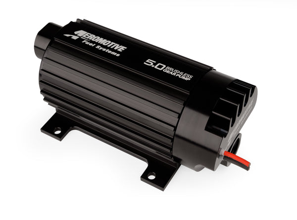 Aeromotive Variable Speed Controlled Fuel Pump - Round - In-line - Brushless Spur 5.0 - 11192