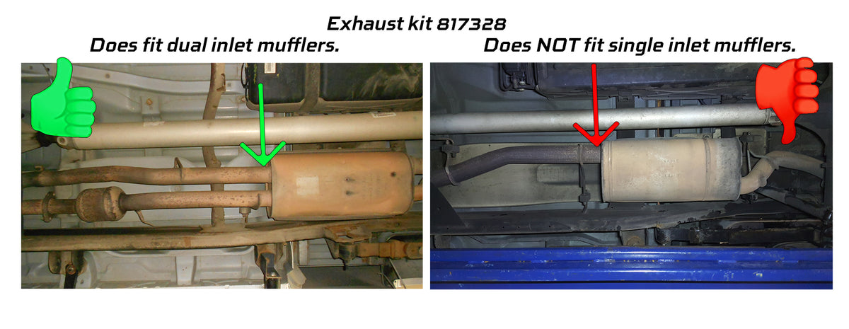 Flowmaster American Thunder Cat-Back Exhaust System 817328