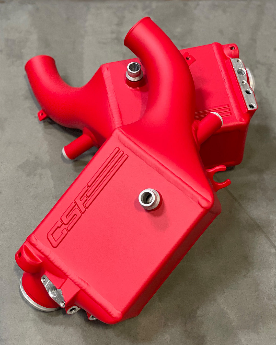 CSF 2014+ BMW X5M (F95) / X6M (F96) / XM (G09) Charge-Air-Cooler - Mustard Yellow - 8315MY
