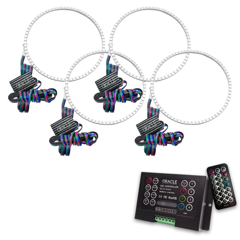 Oracle Infiniti M37 10-13 Halo Kit - ColorSHIFT w/ 2.0 Controller SEE WARRANTY - 2262-333