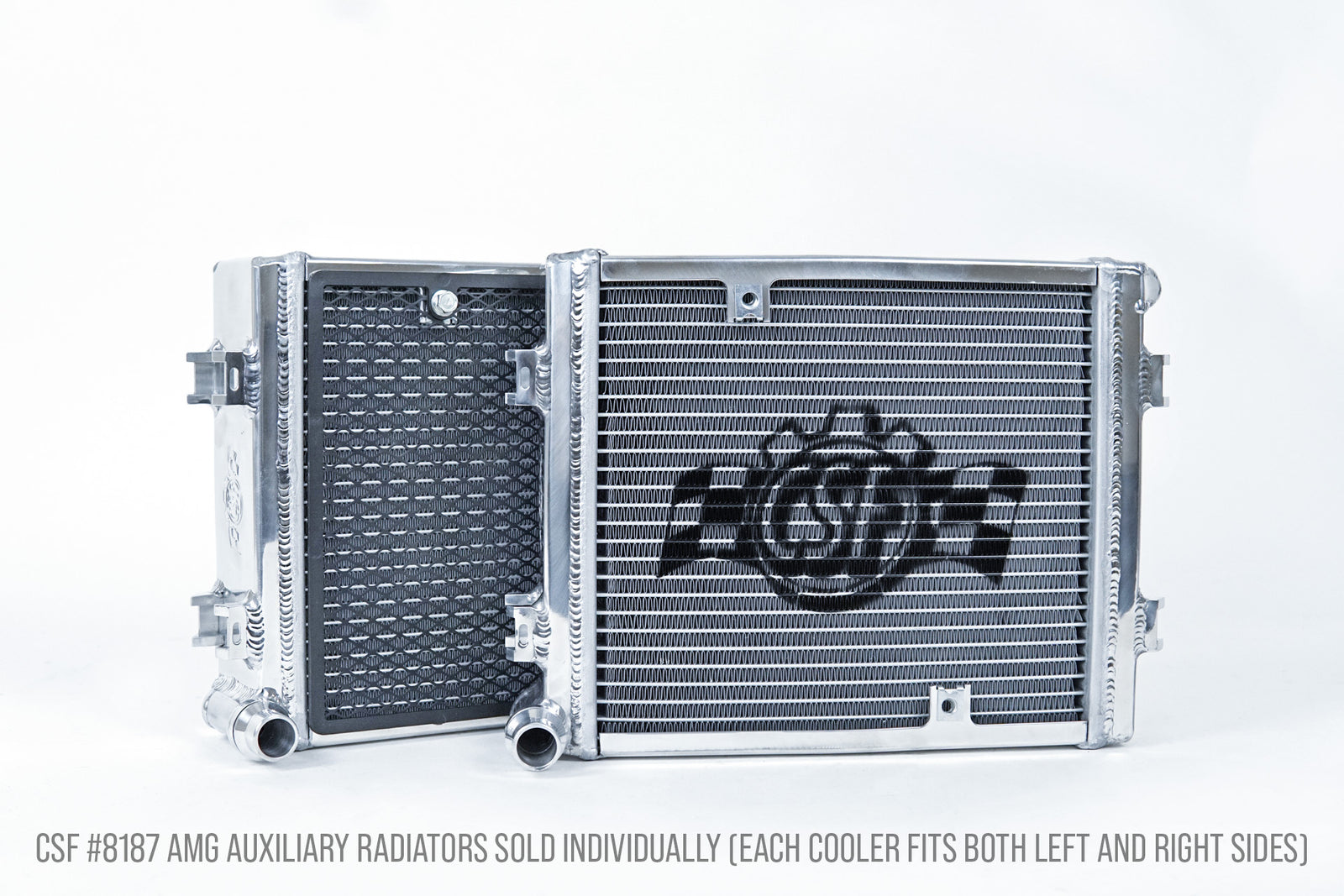 CSF 2015+ Mercedes Benz C63 AMG (W205) Auxiliary Radiator- Some Applications Require Qty 2 - 8187